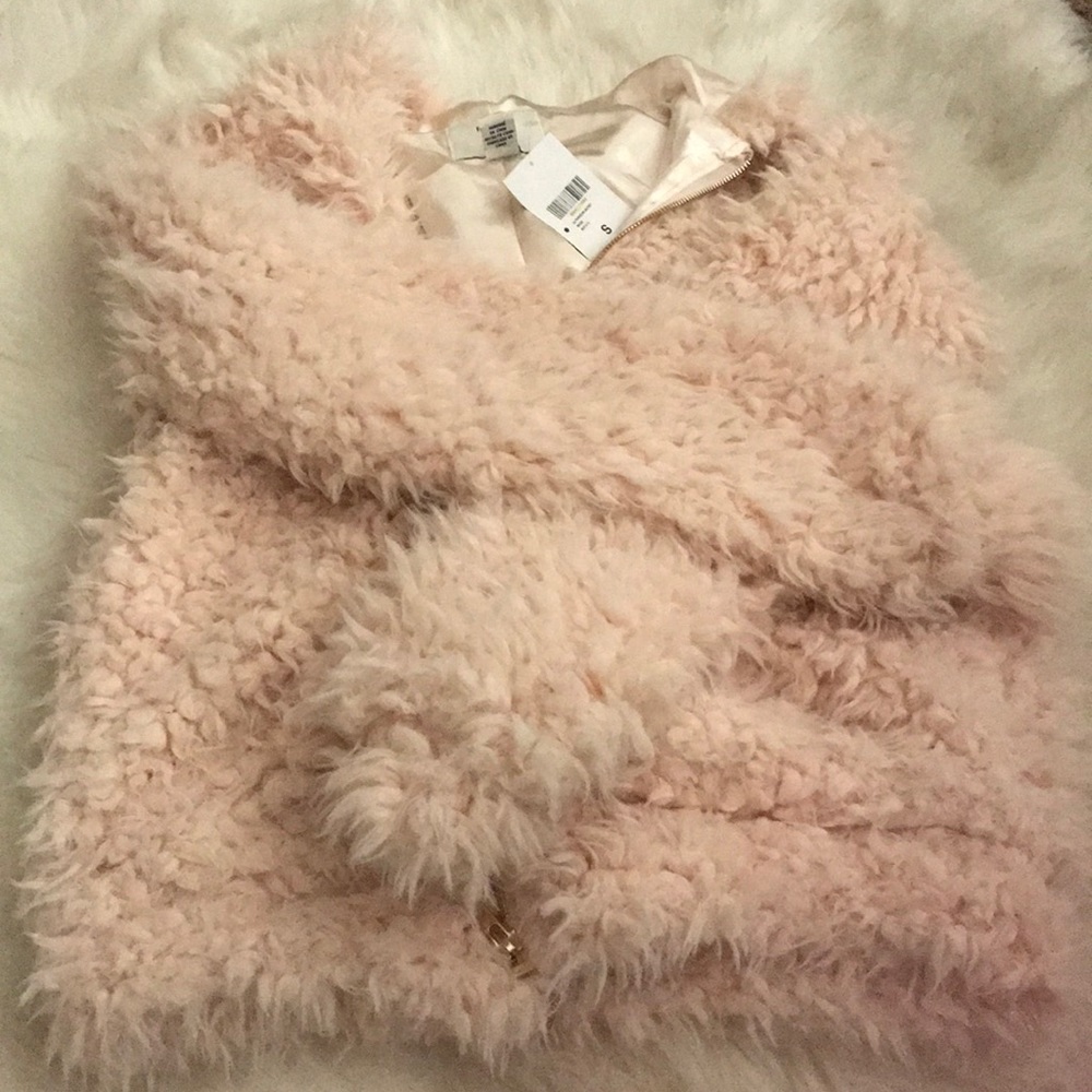 Jacket pink never worn brand new forever 21